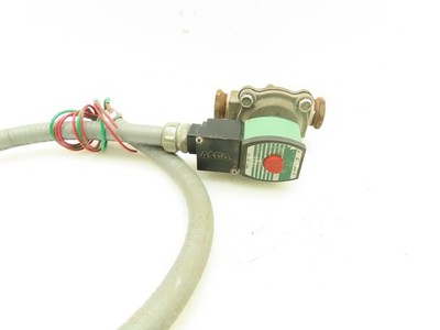 Asco JKH8210G054MO Pneumatic Solenoid Valve 2-Way NC 150PSI 1''NPT 120V Coil