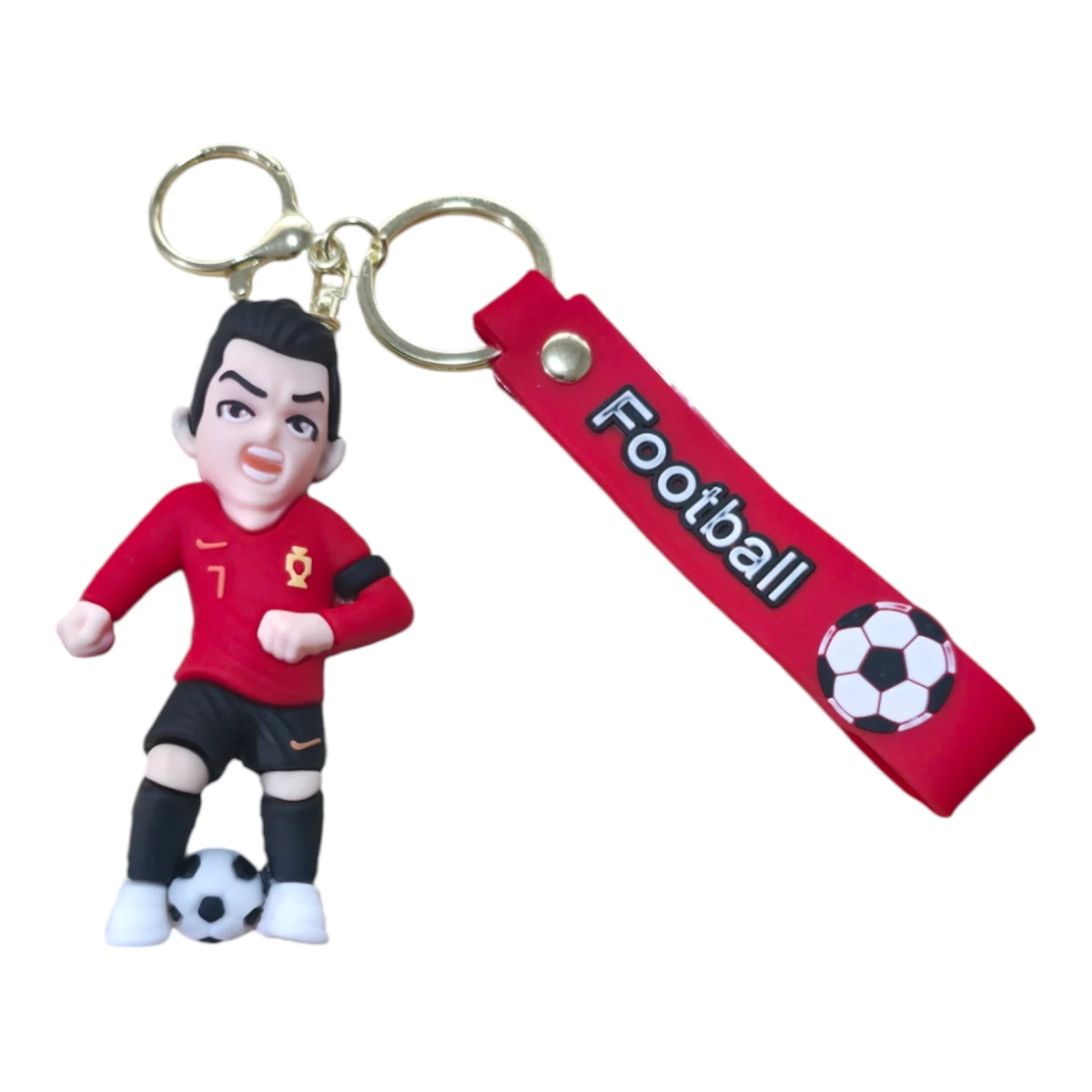 Cristiano Ronaldo International Club Soccer Fan Keychains for sale