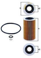 Mahle ÖLfilter U.A. FüR Chrysler, Hyundai, Kia