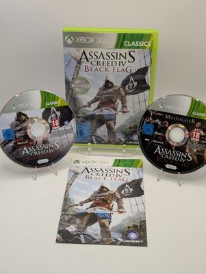 Assassin s Creed IV Black Flag Xbox 360 komplett 2 Discs Anleitung gebraucht