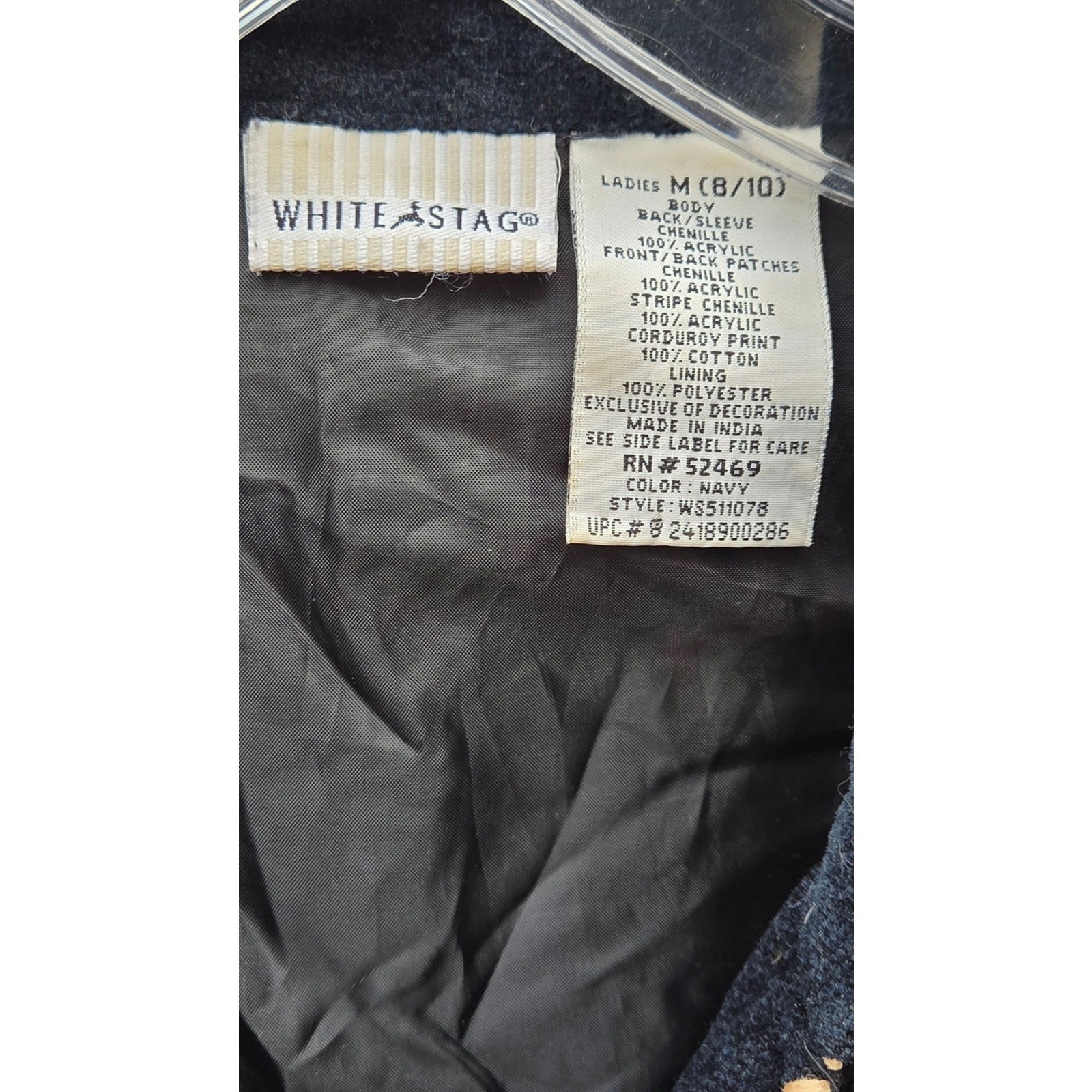 Vintage Patchwork Artisan Jacket Mixed Media Cord… - image 11