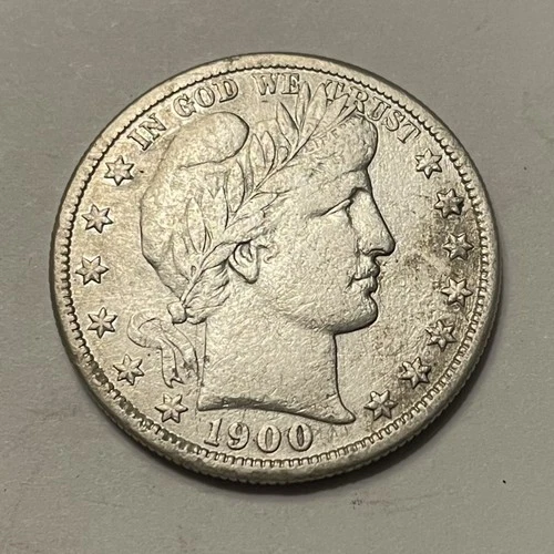 1900-S Barber Half Dollar — photo from the most recent tracked eBay sale