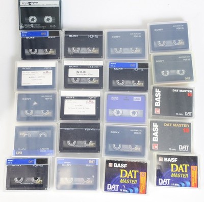 21 STÜCK BASF DAT MASTER 15 USW. - EINMAL BESPIELT DAT KASSETTEN +++
