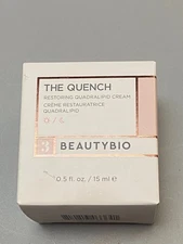 NIB BeautyBio The Quench Restoring Quadralipid Cream Advanced 15 ml!