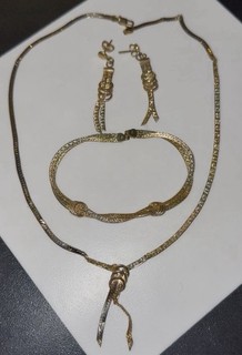 parure or 18 carats 18 86g