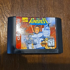 Capcom The Punisher Sega T-Teen Video Game Cartridge Only