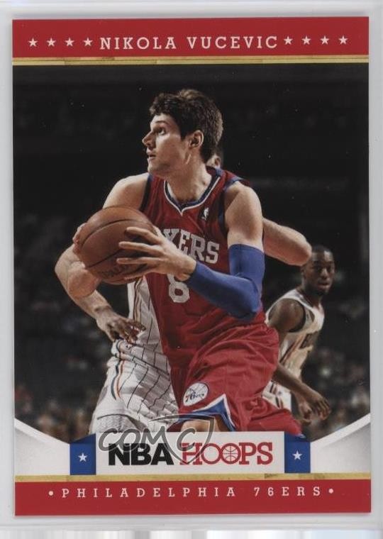 2012-13 NBA Hoops Nikola Vucevic #237 1b9i