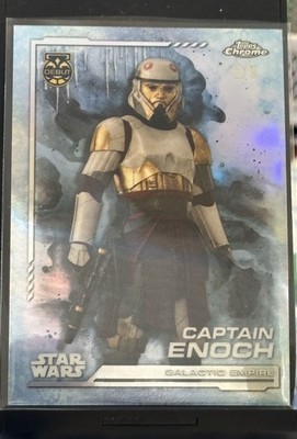 2024 Topps Chrome Star Wars Captain Enoch #HV- 99 Negative Refactor -2/0
