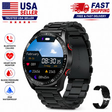ECG PPG Smart Watch Bluetooth Call Fitness Tracker Heart Rate Blood Pressure IP6