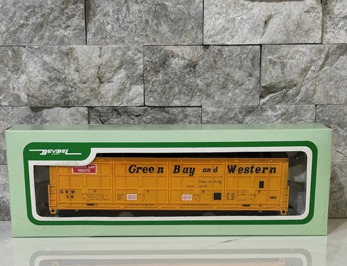 Escala HO BEVBEL 19001 GREENBAY & WESTERN LIFE-LIKE Thrall Door GBW CAR #56 NOS | Zustand: New