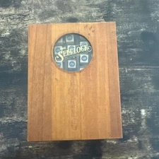 The Sherlock - 52 Brain Teaser Puzzles - Wood Box - Marbles The Brain Store