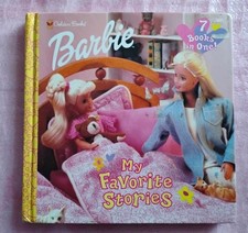 Vintage 1999 Barbie My Favorite Stories Golden Books Hardcover 7 Books In One