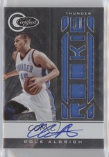 2010-11 Totally Certified Rookie 588/599 Cole Aldrich #162 Auto i9i