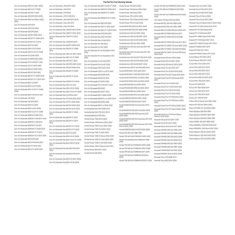 Maxxis Bighorn 2.0 Radial Tire 25x8-12 For CAN-AM Renegade 850 X xc 2016-2021 - Imagem 2 de 4