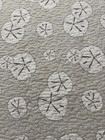 Coastal Cottage Sand Dollar Revisable Cotton Quilt 100x87 queen king #532