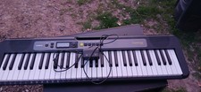 Casio LK-S250 Electronic Keyboard Black Tested Working