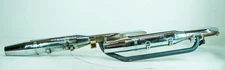 14 Harley Iron Sportster XL883N 883 Exhaust Header Pipes Muffler Silencers 1377