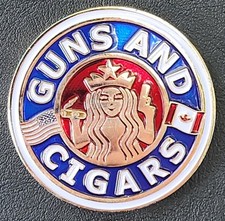 🔥RARE/SOUGHT AFTER🔥NYPD GUNS AND CIGARS CHALLENGE COIN LIMITED SERIAL #59