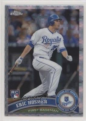 2011 Topps Chrome Retail X-Fractor Eric Hosmer #170 0jl