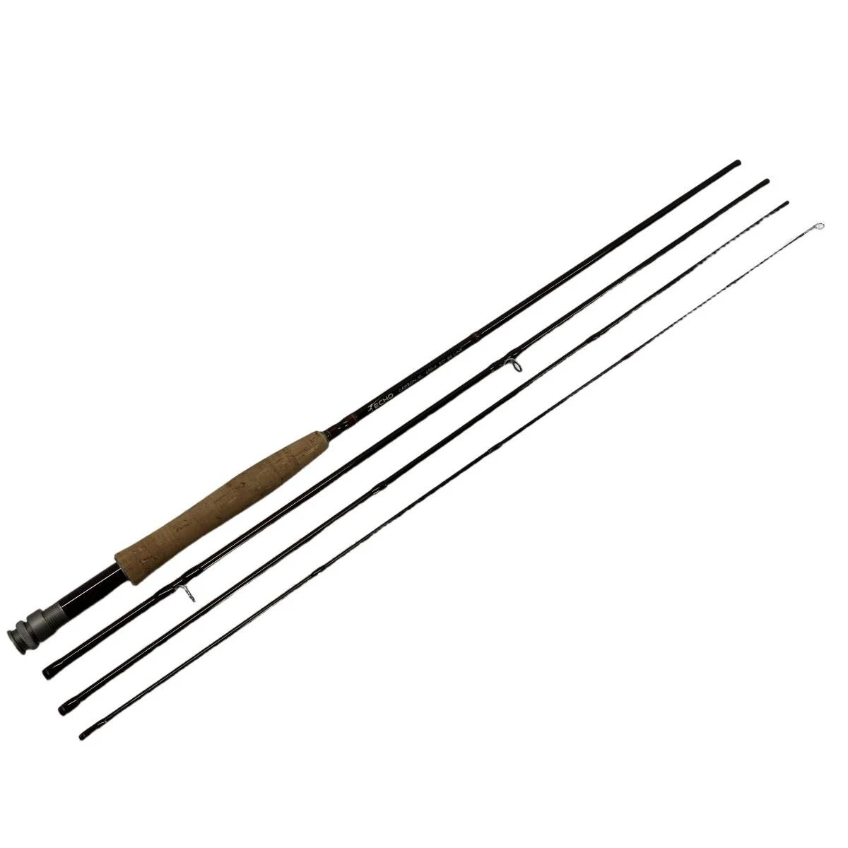 ECHO CARBON XL 9ft #6 CB-690XL Fishing Rod, 4-piece②