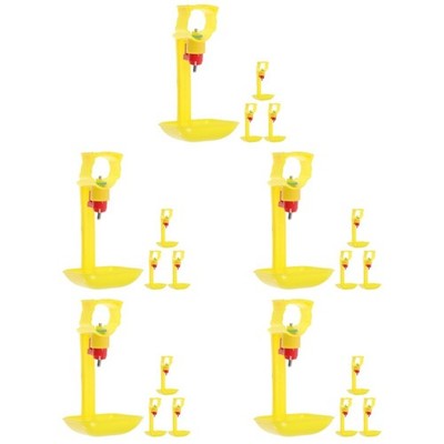 20Pcs Reusable Automatic Chicken Water Feeder Durable Poultry Cups