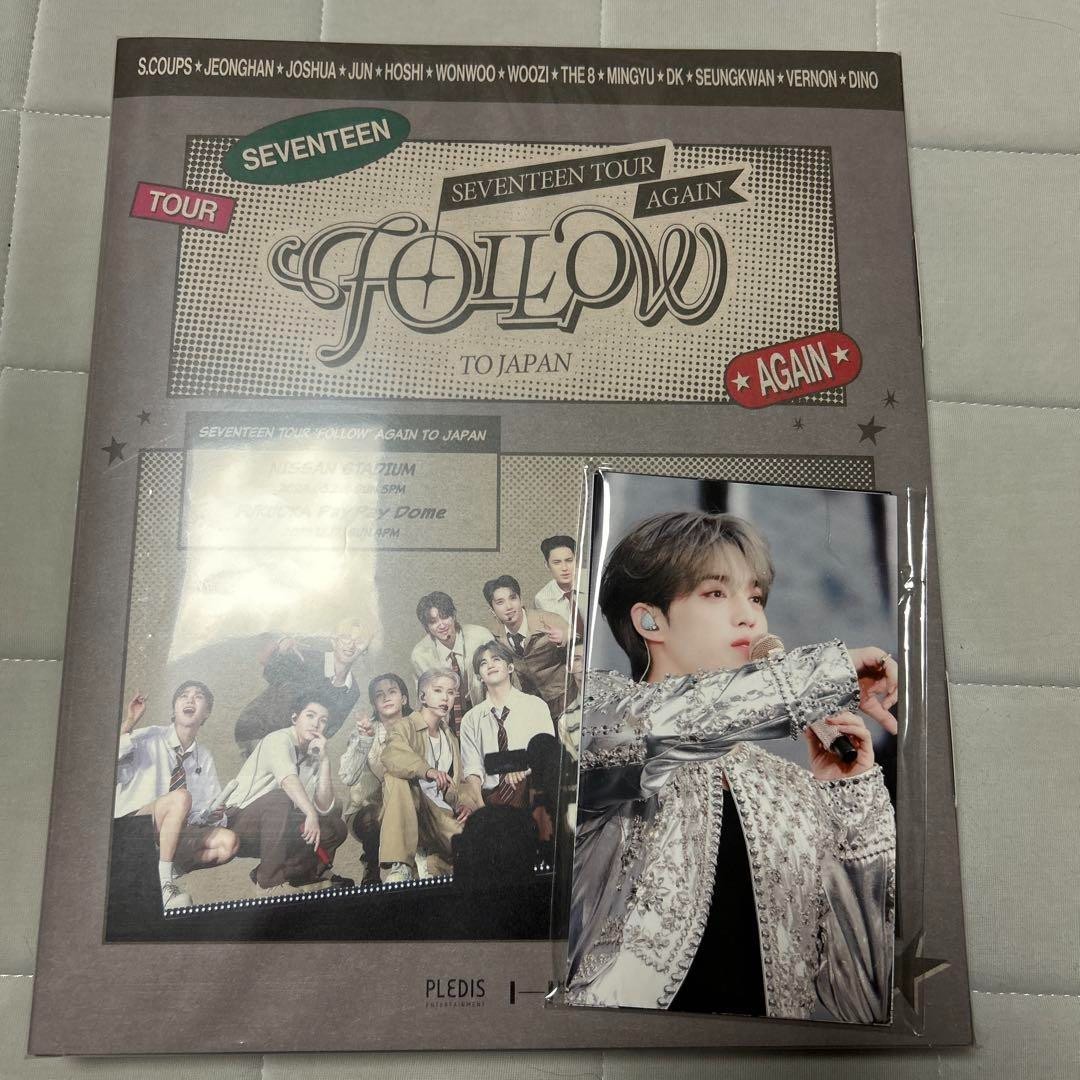 SEVENTEEN FOLLOW AGAIN Blu-ray ポストカード　13 SEVENTEEN TOUR 'FOLLOW' AGAIN TO JAPAN 3Blu-ray POB Set of 13