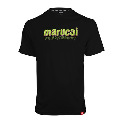 Marucci Nightshift Adult Baseball Performance T-Shirt - Black - Medium