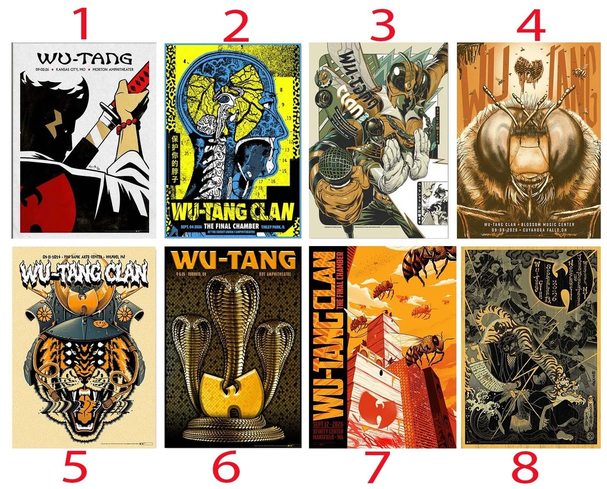 25+ Wu Tang Poster for sale | Updated Oct 2026
