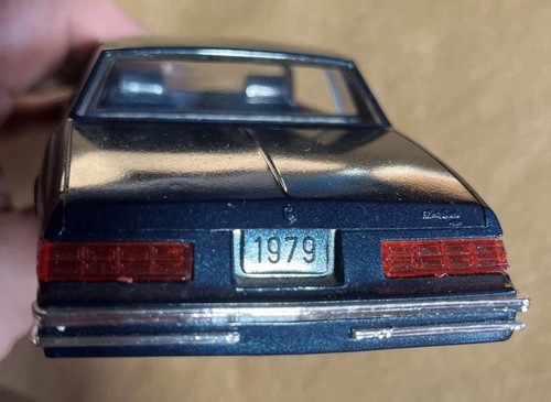 Vintage 79 1979 Chevrolet Monte Carlo Dealer Promo NO BOX DARK BLUE **NICE** - Picture 8 of 9