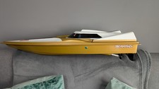Raro Speed Boat RC Traxxas Spartan 50+MPH Motore Spazzolato RC Barca