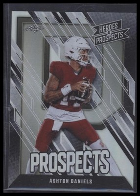 2024 Leaf Heroes & Prospects #13 Ashton Daniels Silver #/199