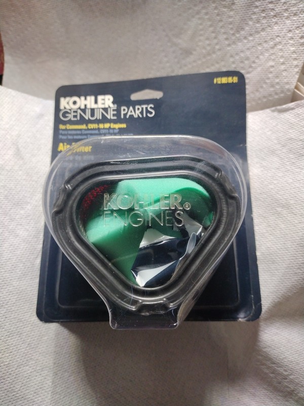 Kohler Genuine Parts Air Filter #12 883 05-S1  16 HP Engines Command CV11 NEW