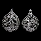 17x18 MM. AAA STERLING 925 SILVER DANGLE EARRING