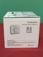 New Telescopic Retractable Clothesline Wall Mount 20kg Capacity