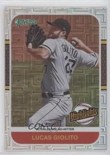 2021 Panini Donruss Highlights Vector Lucas Giolito #HI4 fm0