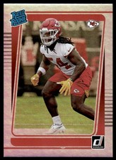 2021 Donruss Silver Holo Foil Nick Bolton Rookie Kansas City Chiefs #324