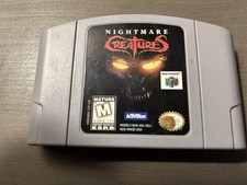 Nightmare Creatures (Nintendo 64, 1998) N4 Authentic See Circuit Board Pics
