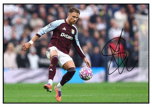 10965. Matty Cash Signed Pictures (A4 Prints) Aston Villa Poland Forest etc.
