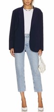 AGOLDE PARKER EASY STRAIGHT SWAPMEET BLUE CROP JEANS SIZE 28 218 Runs Big