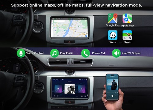 For 2003-2013 VW Golf GTI MK5 MK6 Plus 9"Android 13 Car Radio Stereo GPS CarPlay - Picture 9 of 31