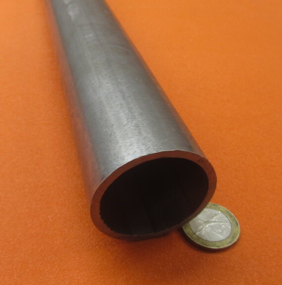 DOM Steel Round Tube, 1.25 OD x 1.010 ID x .120 Wall x 1 Foot Length, 2 Pcs