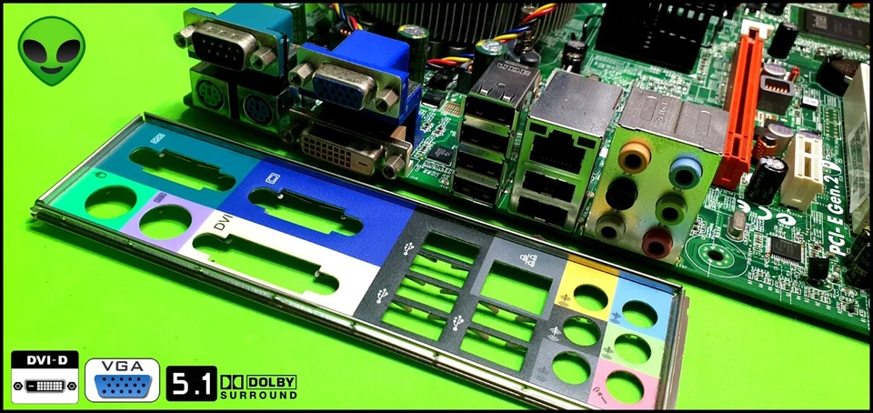 ACER Q45T-AM + CPU DUAL CORE INTEL E5700 SCHEDA MADRE SOCKET 775 DD3 - Immagine 2 di 2