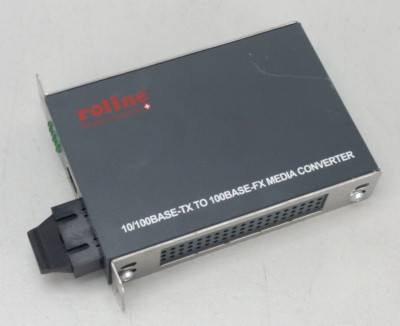 Roline 10/100BASE-TX TO 100BASE-FX MEDIA CONVERTER 21.13.1071R