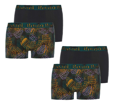 bruno banani 4 x Short Größe XL Herren Slips Slip Hipster Boxershorts Geschenk