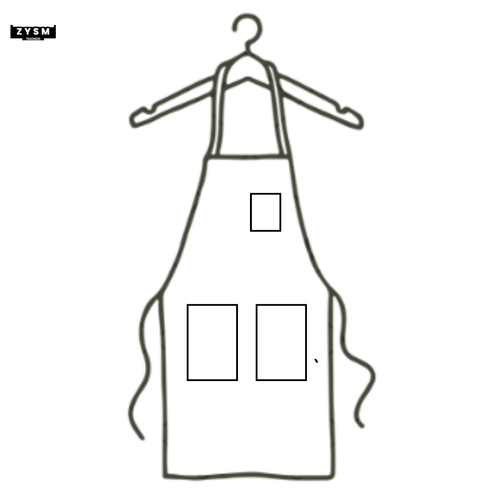 Leather Apron for BBQ, Woodworking, and Crafting - Pure Cowhide Leather Apron - Picture 3 of 8