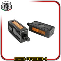 Pedale Paar Pedalini Piaggio Ciao SI 50 Bravo Boxer Grillo Boss B1M1T