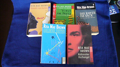 5 Bücher, Rita Mae Brown, rororo und Ulstein