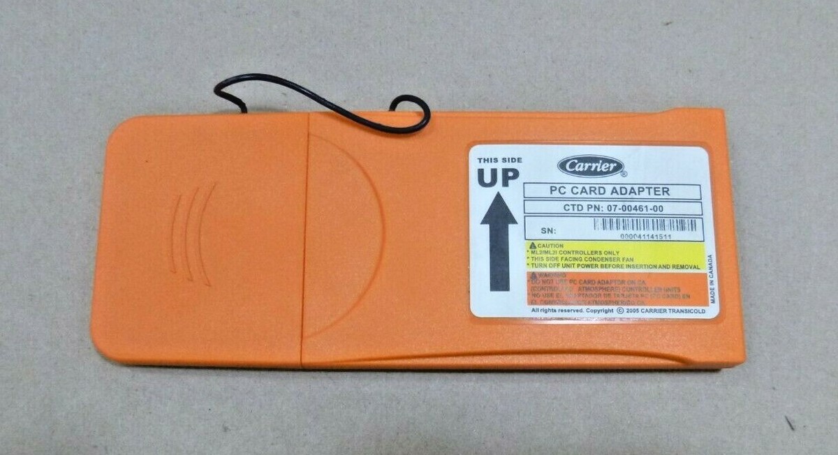 New Carrier Transicold PC Card Adapter 07-00461-00 | eBay