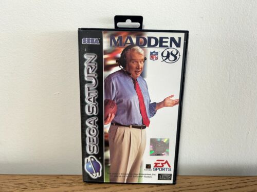 MADDEN NFL 98 - Sega Saturn - PAL - Complet - Photo 1 sur 6