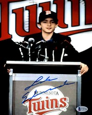 Luke Edwards Signed 8x10 Photo Little Big League w/Beckett COA